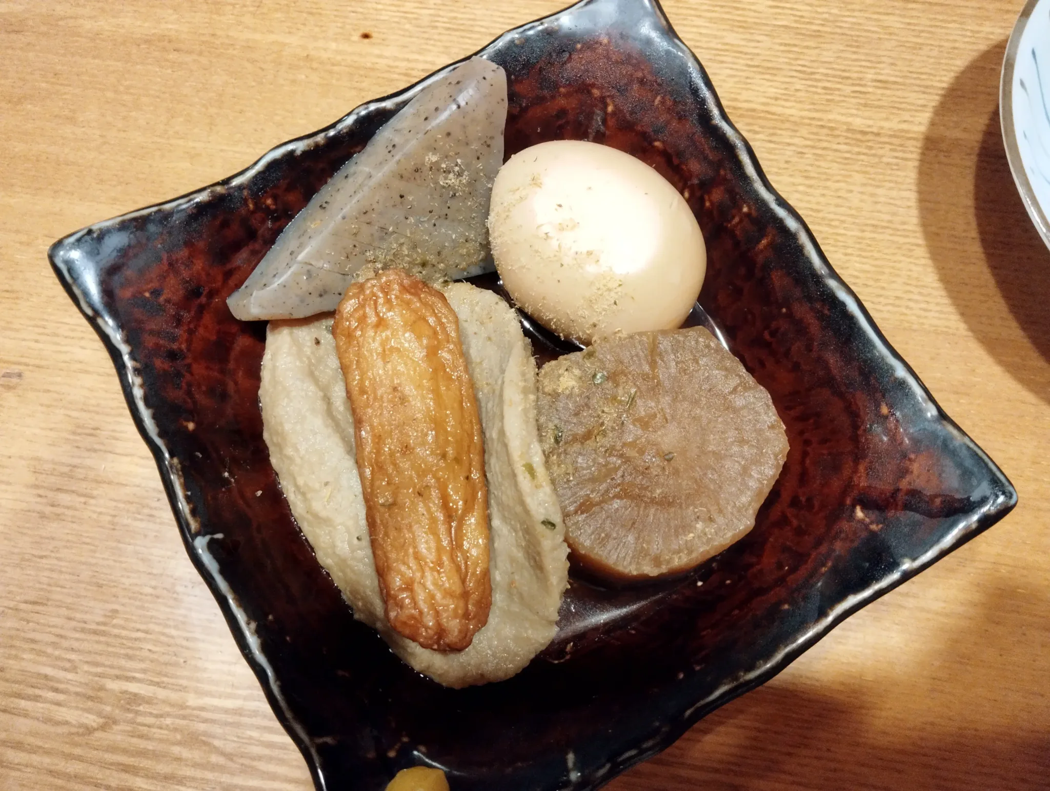 浜松駅ビルで食べた静岡おでん